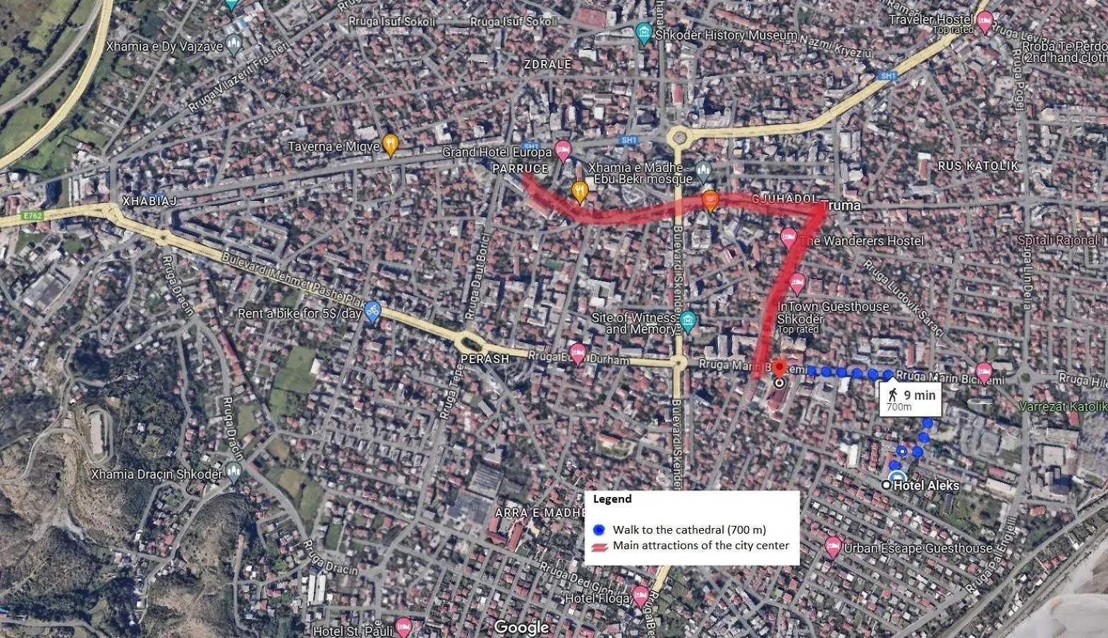 Hotel Aleks Shkoder 3*,